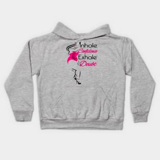 Inhale Confidence Kids Hoodie